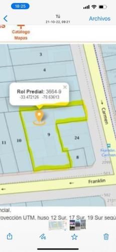 SITIO Carmen 2055 Santiago