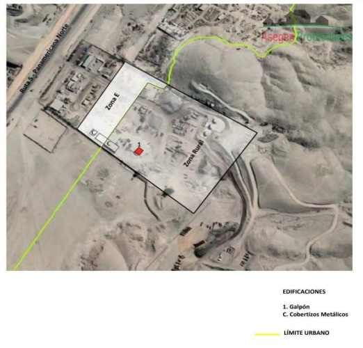 SITIO Propiedad en zona industrial en arriendo, sector Cuesta Cardones, Copiapó