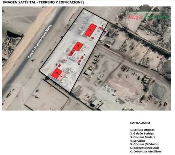 SITIO Propiedad en zona industrial en arriendo, sector Cuesta Cardones, Copiapó