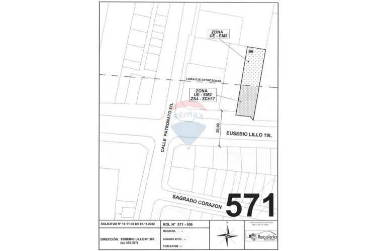 Prop. comercial patronato c/contrato de arriendo