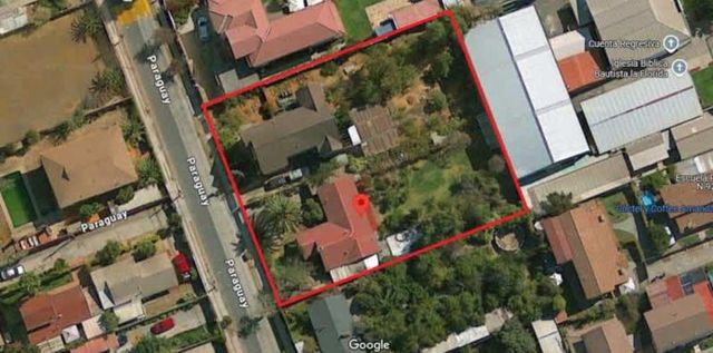 Terreno Construcción CALLE PARAGUAY, METRO ROJAS MAGALLANES