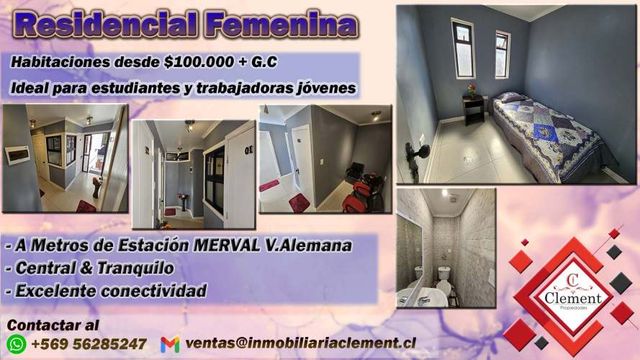 Residencial Femenina (Centro V.Alemana)