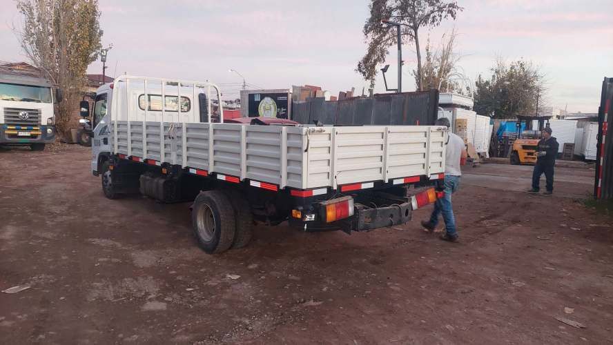 Carrocería Plana con Barandas 