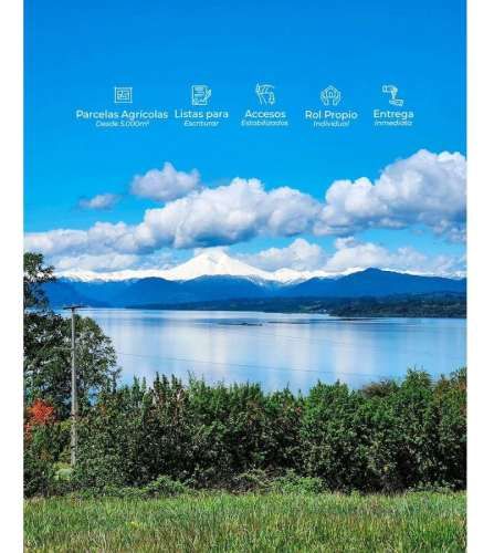 Parcelas A 5 Minutos Lago Rupanco Orilla De Río Rahue Prc