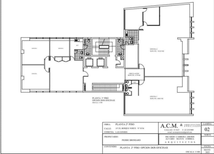 Casa OFICINAS DESDE 90M2 HASTA 250M2 EDIFICIO CLASE B