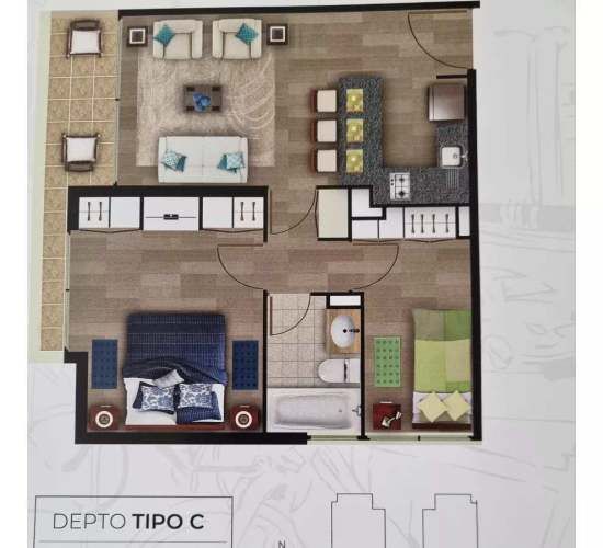 Bajo Excelente Conectividad 2 Dorm 1 Baño Estacionamiento