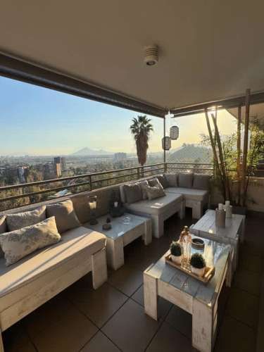 ARRIENDO AMOBLADO DPTO 3D 2B 2E Y BOD 2TERRAZAS