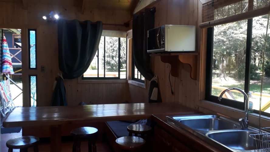 Arriendo de cabaña amoblada Molco alto