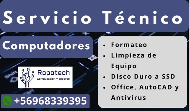 Servicio técnico ROPOTECH COMPUTACIÓN Y SOPORTE