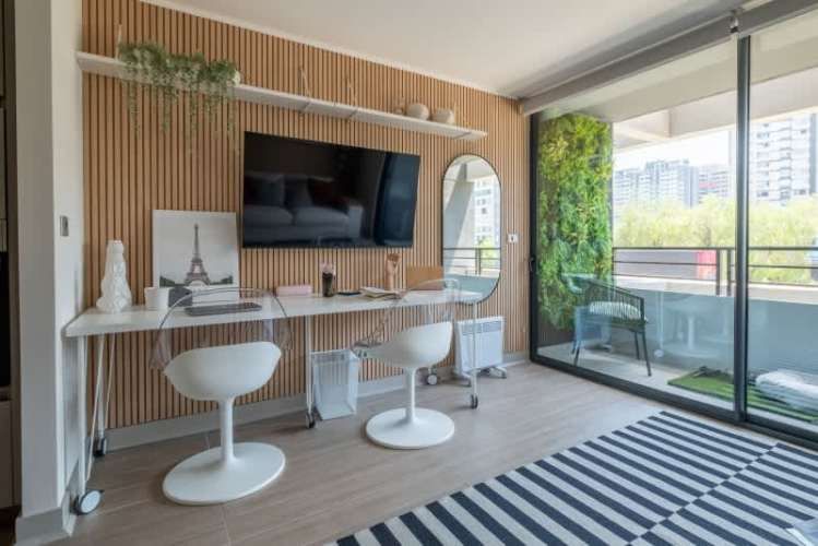 Depto San Eugenio mtro Irarrázaval 2 cuadras (estudio)