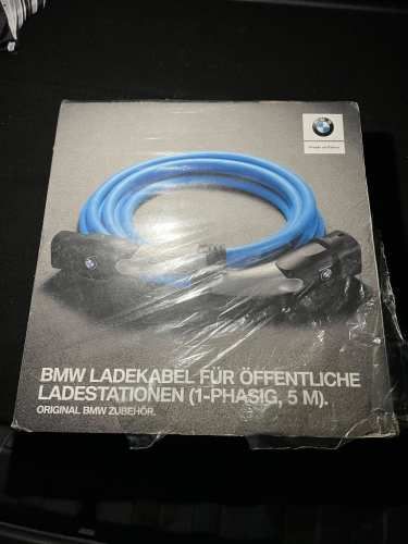 Cable Carga Original BMW Tipo 2/Tipo 2 (nuevo)