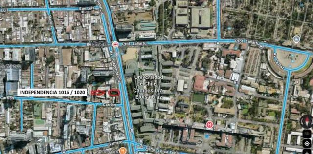 SE VENDE TERRENO. 206 M2. INDEPENDENCIA