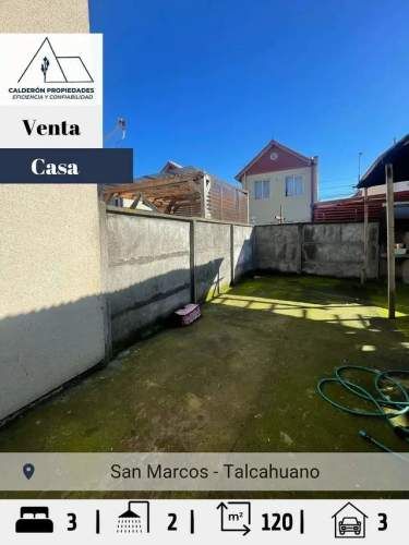 En venta Hermosa casa en San Marcos, Talcahuano