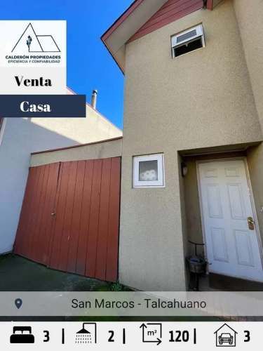 En venta Hermosa casa en San Marcos, Talcahuano