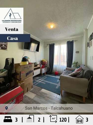 En venta Hermosa casa en San Marcos, Talcahuano