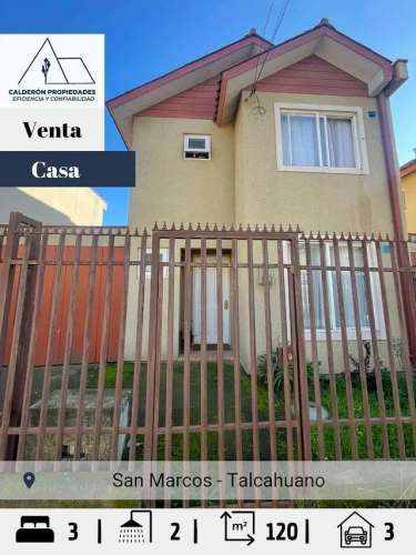 En venta Hermosa casa en San Marcos, Talcahuano