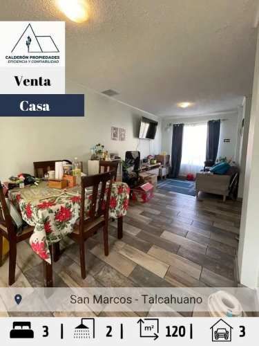 En venta Hermosa casa en San Marcos, Talcahuano
