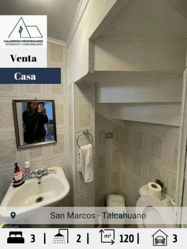 En venta Hermosa casa en San Marcos, Talcahuano