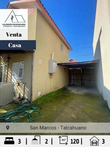 En venta Hermosa casa en San Marcos, Talcahuano