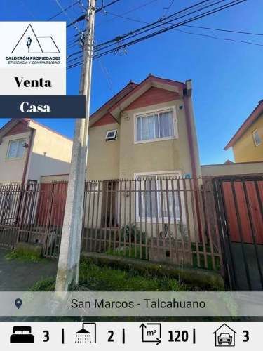 En venta Hermosa casa en San Marcos, Talcahuano