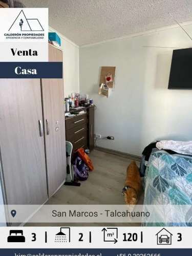En venta Hermosa casa en San Marcos, Talcahuano
