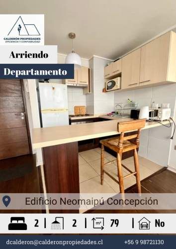 Se arrienda, Edificio Neomaipú en Concepción Centro.