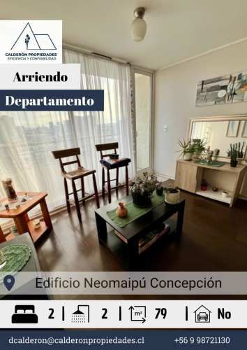 Se arrienda, Edificio Neomaipú en Concepción Centro.
