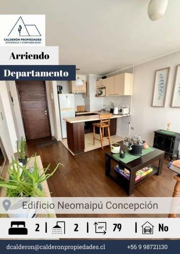 Se arrienda, Edificio Neomaipú en Concepción Centro.