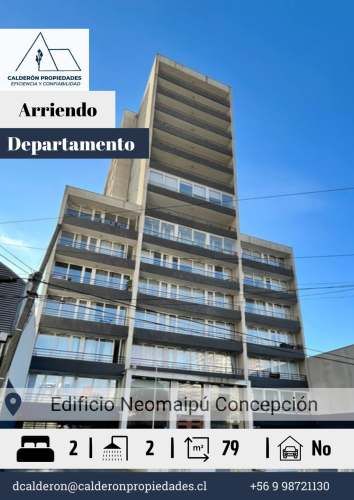 Se arrienda, Edificio Neomaipú en Concepción Centro.