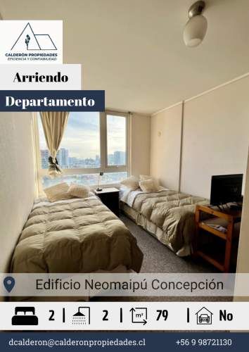 Se arrienda, Edificio Neomaipú en Concepción Centro.