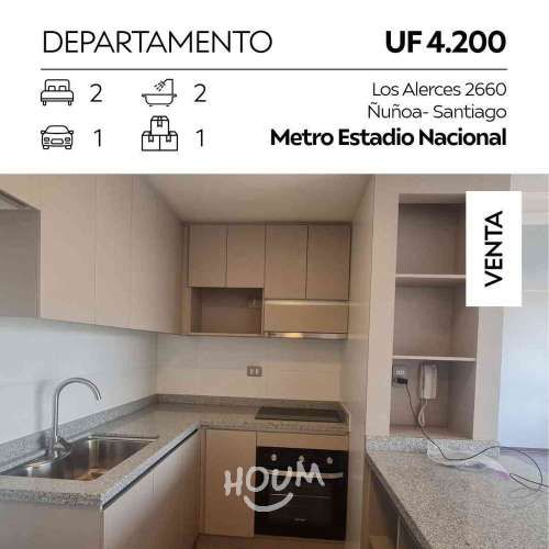 Departamento en Los Alerces