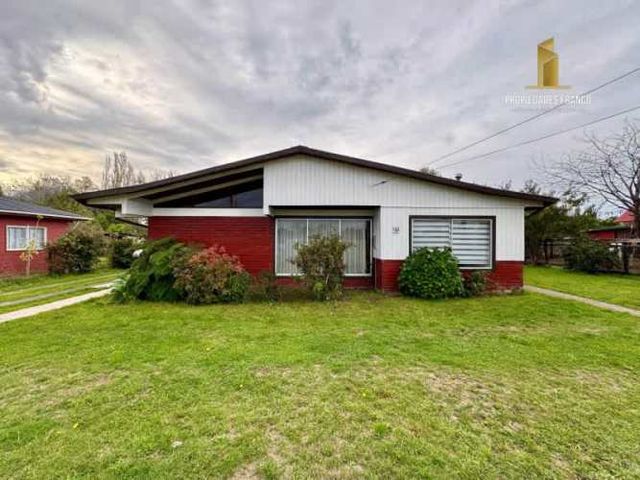 COMUY VENTA CASA 4D 2B A 3 MIN DEL RIO TOLTEN TEMUCO