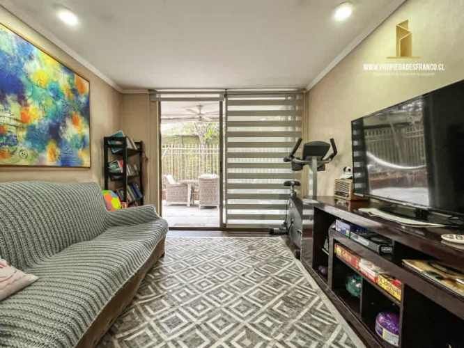 ÑUÑOA. VENDE AMPLIO DPTO 4D 3B PATIO PROPIO. ELIECER PARADA