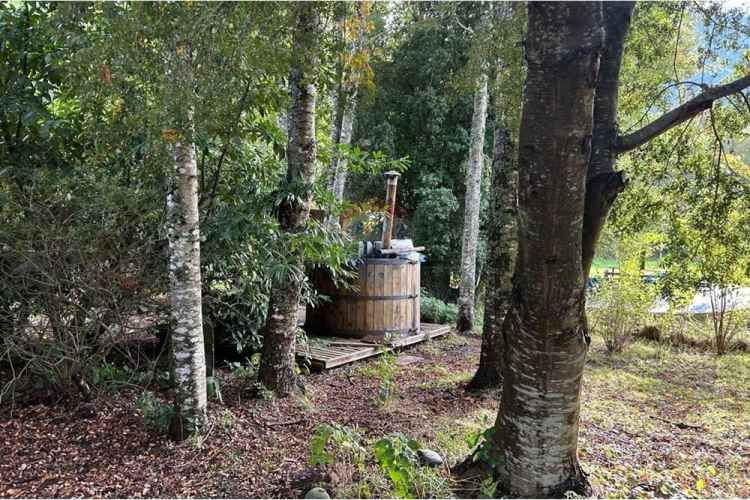 Casa en parcela con 2 cabañas en pucon