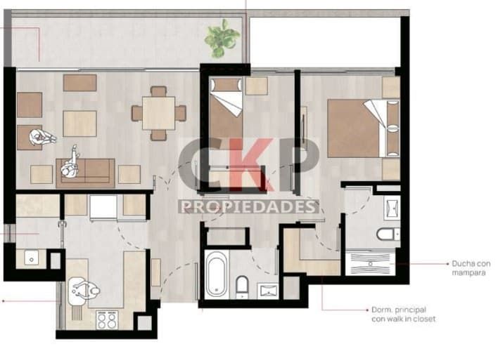 DEPARTAMENTO Exequiel Fernández / Av. Macul