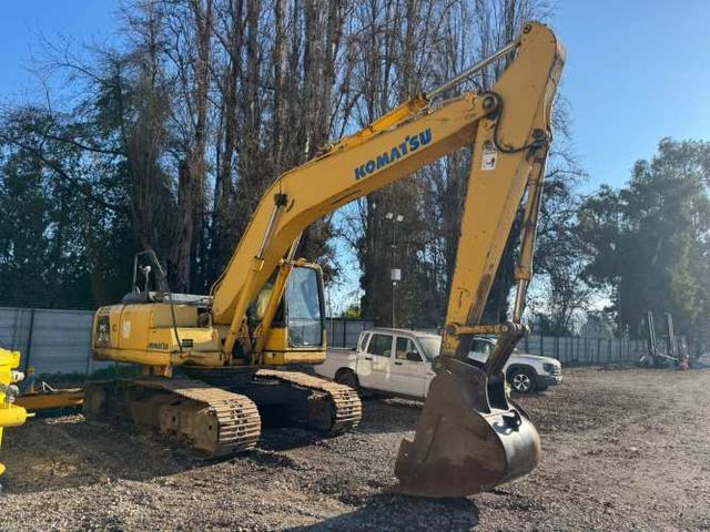 EXCAVADORA MARCA KOMATSU MODELO PC 200 AÑO 2008