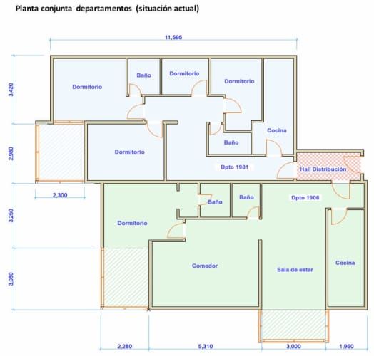 AMPLIO DEPTO CONDOMINIO 3 MARES 162 M2