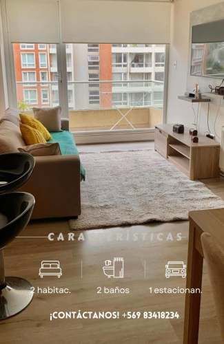 ARRIENDO DEPARTAMENTO AMOBLADO FRENTE AL MALL TREBOL