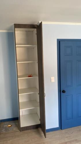 Cabaña semi amoblada, dos dormitorios.