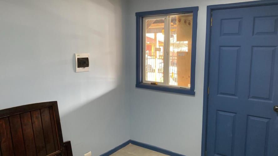 Cabaña semi amoblada, dos dormitorios.