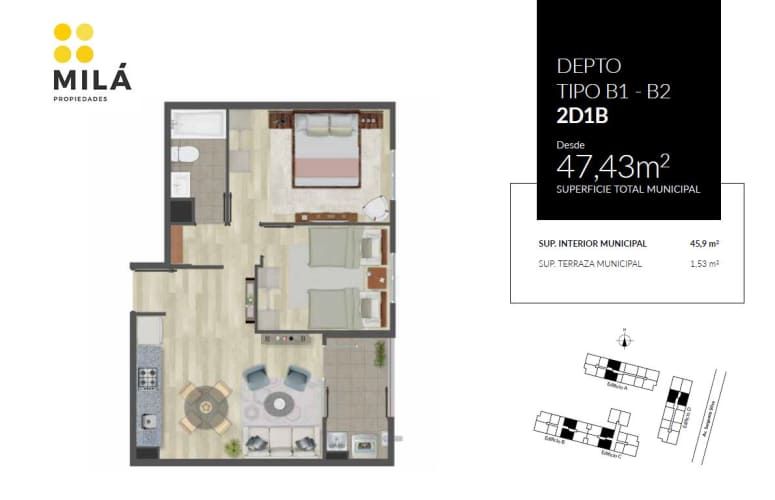 DEPARTAMENTO Condominio de entorno familiar