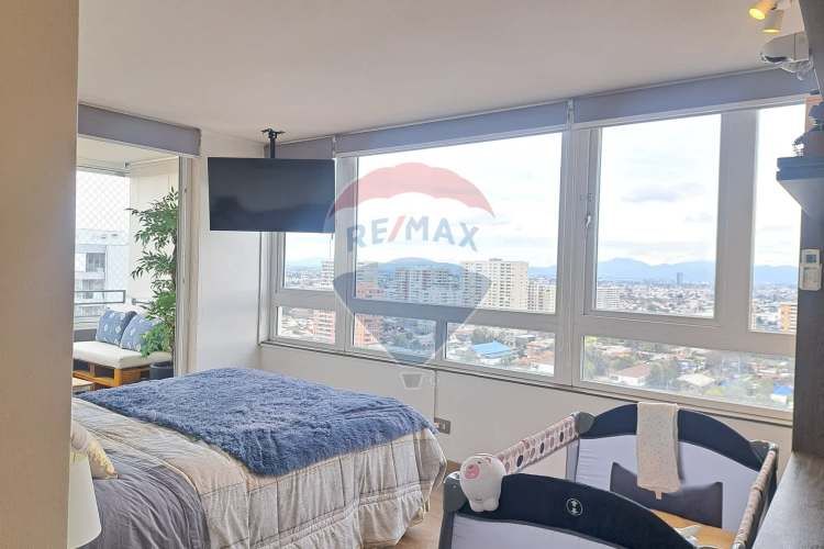 Lujoso departamento en altura con vista soñada