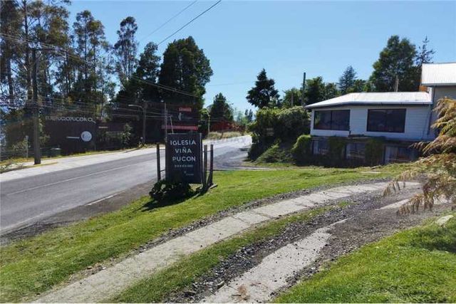 Pucon arrienda terreno comercial camino villarica