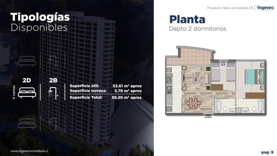 VENTA DEPARTAMENTO 3HAB 2BA VALPARAÍSO