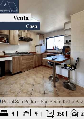 Vendo maravillosa y amplia casa en Pasaje Lago Verde, Portal San Pedro de la Paz