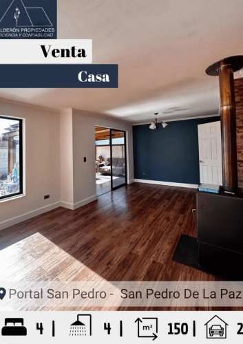 Vendo maravillosa y amplia casa en Pasaje Lago Verde, Portal San Pedro de la Paz