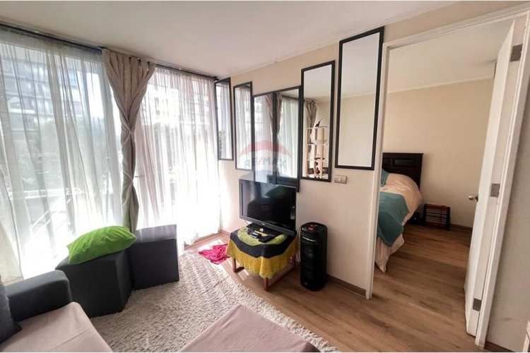 Depto. en macul, 1d, metro las torres, 1er piso