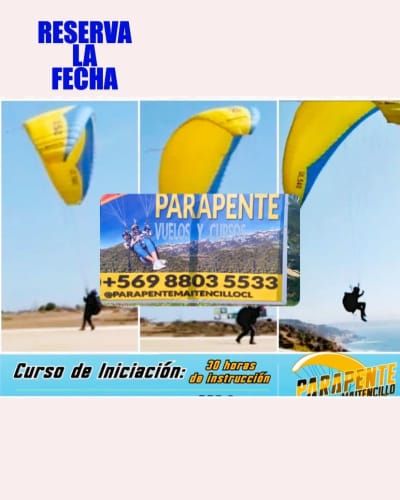 Curso para obtener licencia de piloto parapente