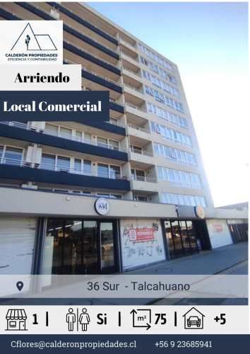Arriendo Local Comercial –Colon, Talcahuano, a la altura de Higueras.
