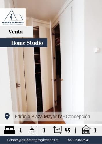 En venta cómodo home Studio